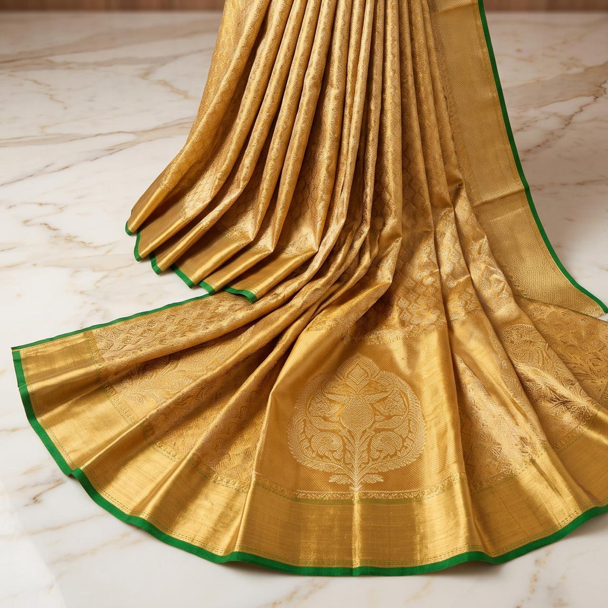 PURE HANDLOOM GOLDEN TISSUE