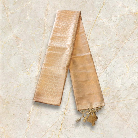 Cream Soft Silk Saree with Subtle Butta Weaves