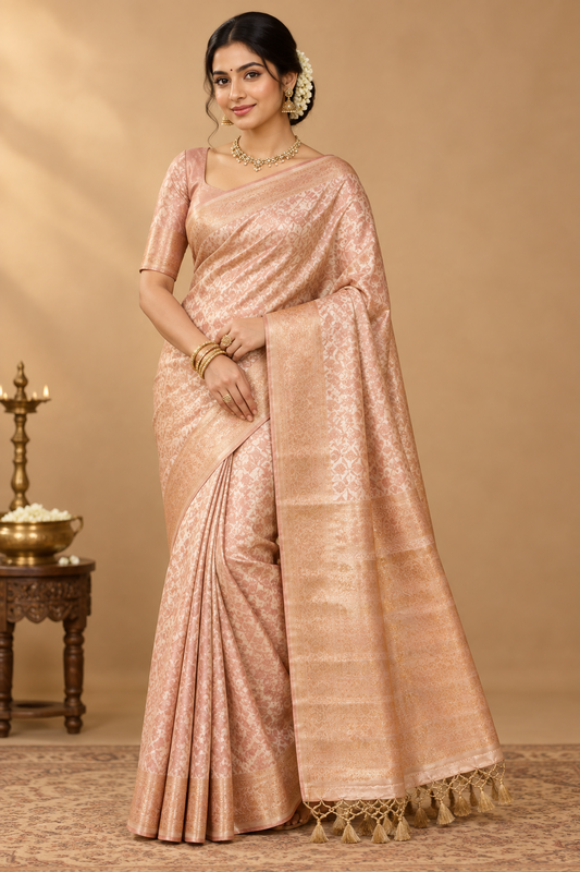 PINKISH SOFT SAREE