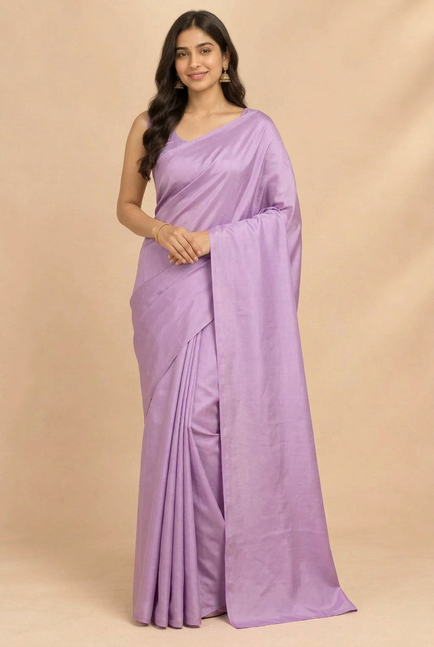 VIOLET SOFTY SILK SAREE