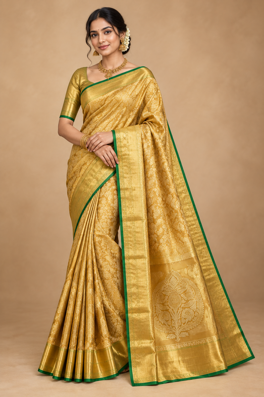 PURE HANDLOOM GOLDEN TISSUE