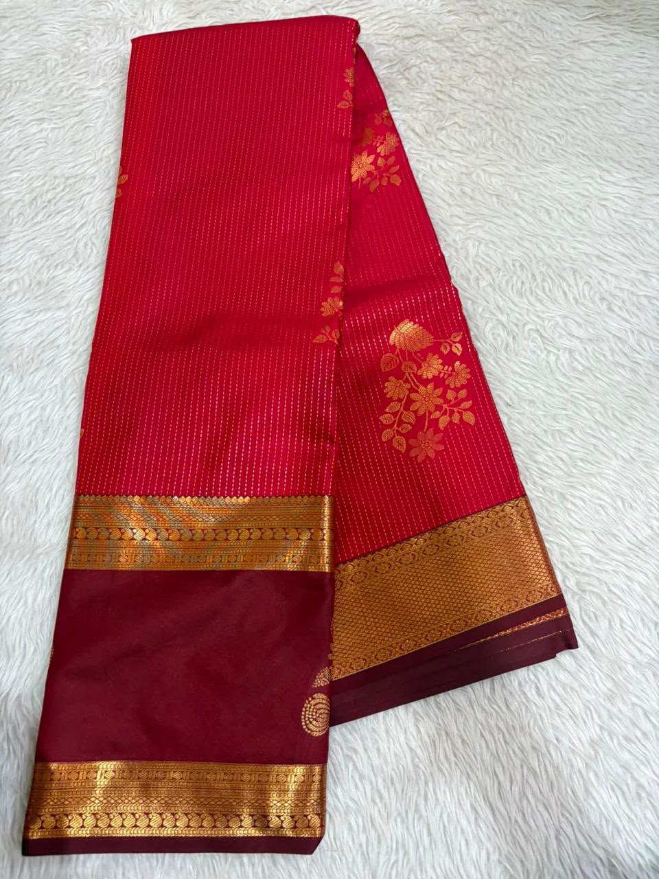 RETTAPETTA SEMI SILK - ORANGE BROWN